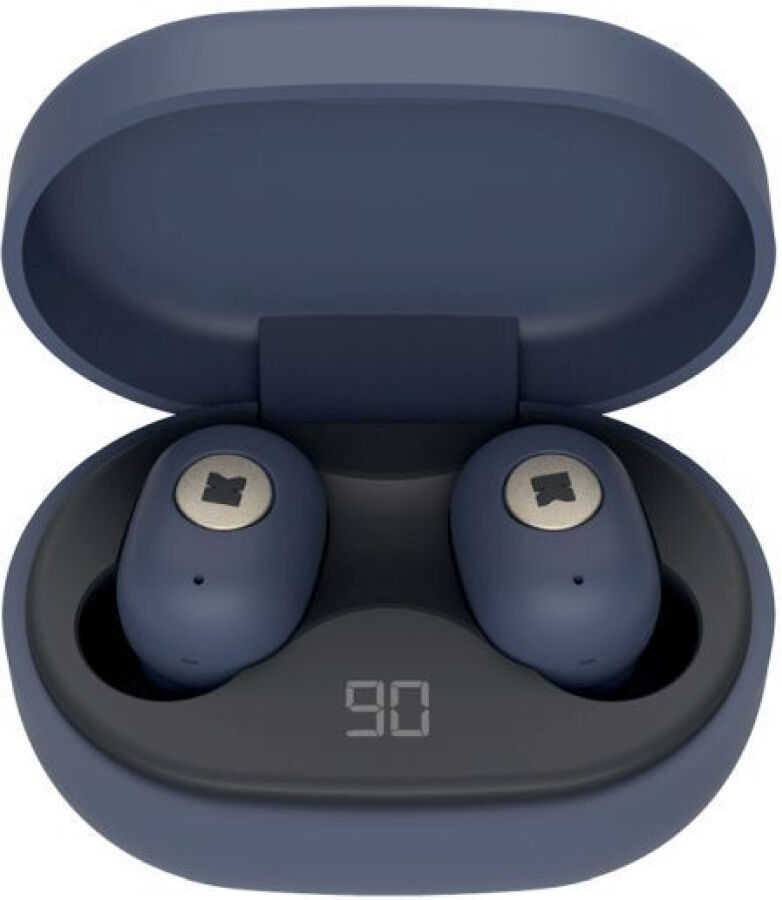 KREAFUNK aBEAN Bluetooth Kopfhörer - midnight blue - 6x4x2,6 cm