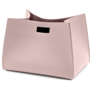 Hey-SIGN TALL BOX aus Naturfilz - powder - rechteckig - 50x35x35 cm