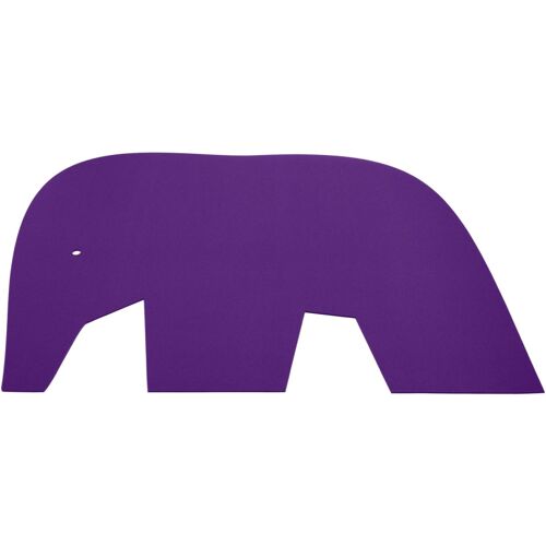 Hey-SIGN ELEFANT Kinderteppich - violett - 120 x 92 x 0,5 cm