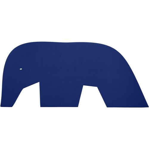 Hey-SIGN ELEFANT Kinderteppich - dunkelblau - 120 x 92 x 0,5 cm