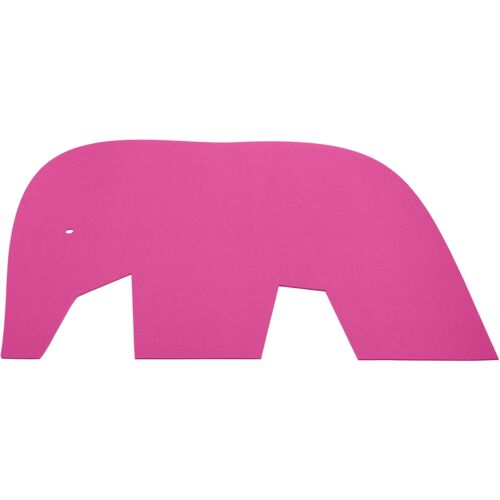 Hey-SIGN ELEFANT Kinderteppich - rosa - 120 x 92 x 0,5 cm