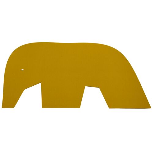 Hey-SIGN ELEFANT Kinderteppich - mustard - 120 x 92 x 0,5 cm