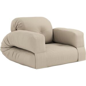 Karup Design HIPPO OUT Sessel - beige - Sessel: 100x90x70 cm, Bett: 200x90x25 cm