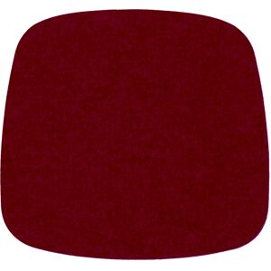 HEY-SIGN EAMES PLASTIC ARMCHAIR Sitzauflage - bordeaux - 37x35 cm