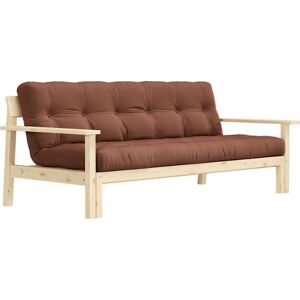 Karup Design UNWIND Schlafsofa - clear/clay brown - Sofa: 218x92x88 cm, Bett: 218x145x76 cm