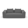 AMBIENDO Home No. 101 Sofa 3-Sitzer - Warm Zinc 441 - 237 x 102 cm