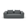 AMBIENDO Home No. 101 Sofa 3-Sitzer - Gravel Grey 495 - 237 x 102 cm