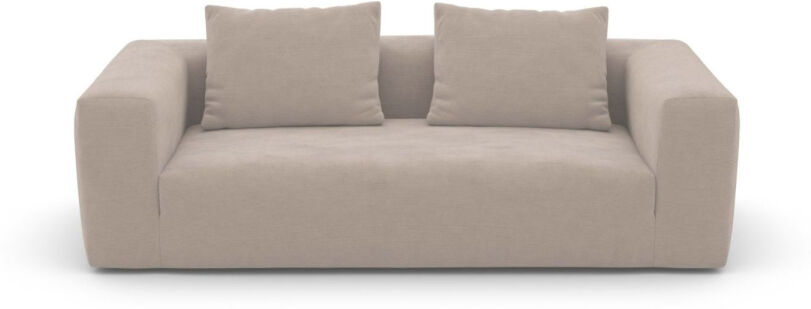 AMBIENDO Home No. 101 Sofa 3-Sitzer - Clean Beige 487 - 237 x 102 cm