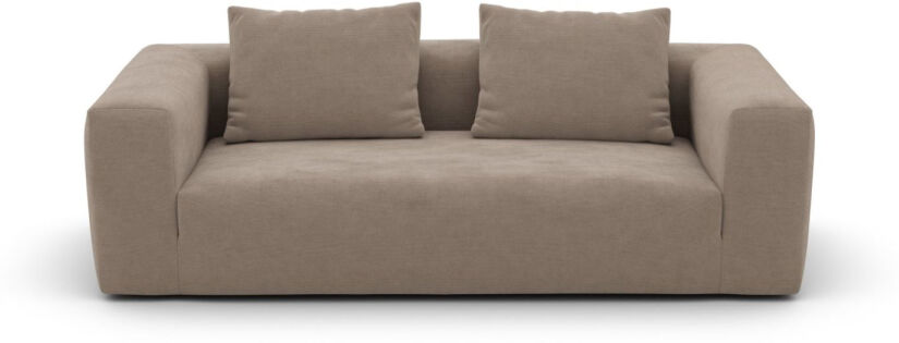 AMBIENDO Home No. 101 Sofa 3-Sitzer - Beige 318 - 237 x 102 cm