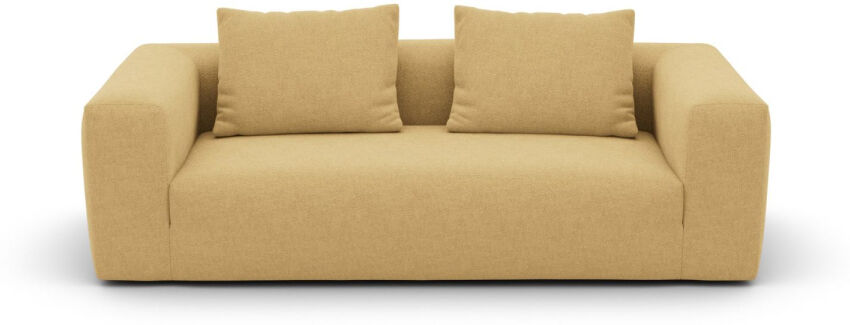 AMBIENDO Home No. 101 Sofa 3-Sitzer - Ochre 536 Bouclé - 237 x 102 cm