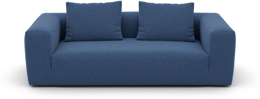 AMBIENDO Home No. 101 Sofa 3-Sitzer - Blue 537 Bouclé - 237 x 102 cm