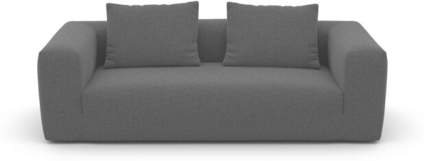 AMBIENDO Home No. 101 Sofa 3-Sitzer - Warm Zinc 441 - 237 x 102 cm