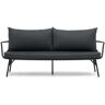 Kave Home Bramant 2-Sitzer-Sofa - schwarz - 176x76x68 cm