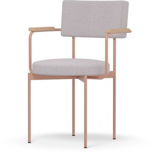 HK living Dining Chair Stuhl mit Armlehnen - kidstone - 56x54x81 cm
