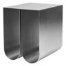 Kristina Dam Studio Curved Beistelltisch - stainless steel - 26x35,5x26 cm