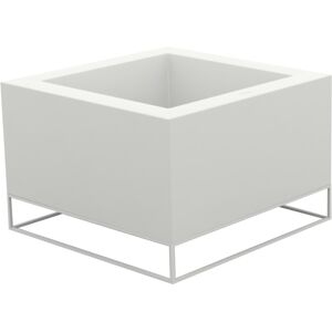 Vondom VELA LAND BASIC Pflanzengefäß - weiß - 60x60x40 cm