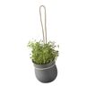 stelton GROW-IT Kräutertopf - grau - Ø 13 cm - H 13 cm