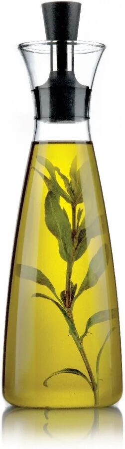 Eva Solo Öl- & Essig-Karaffe - Glas + Edelstahl - 500 ml