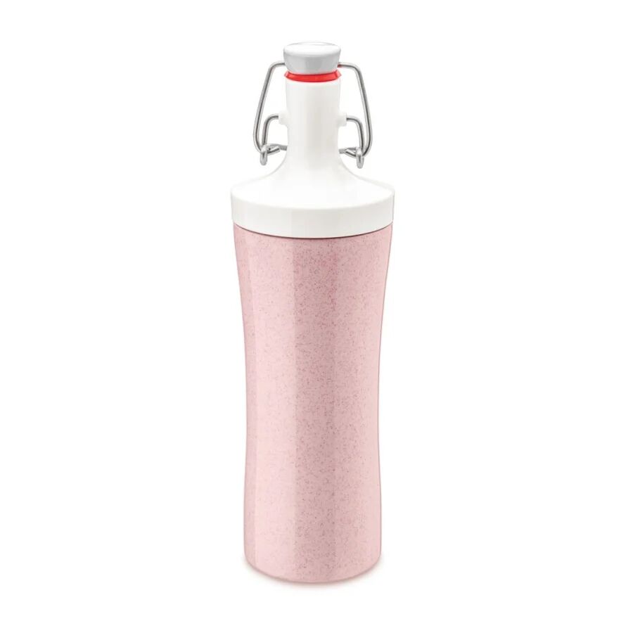 koziol PLOPP TO GO Trinkflasche - organic pink-cotton white - 425 ml