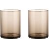 blomus MERA Trinkgläser 2er-Set - coffee - 2 Gläser à 220 ml