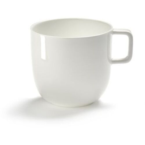 Serax Base Kaffeetasse – weiß – außen glasiert – 280 ml