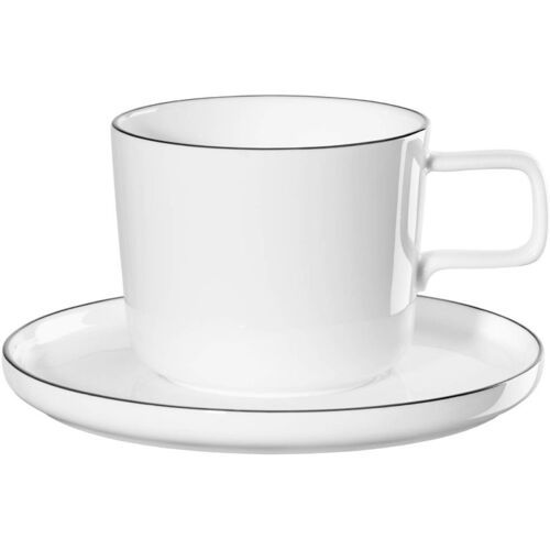 ASA oco ligne noire Kaffeetasse - weiß - 200 ml