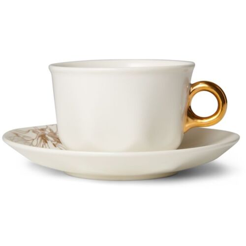 Essenza Masterpiece Kaffeetasse mit Untertasse – Off white – 220 ml