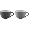 stelton Emma Tasse - 2er-Set - grau - 2 Tassen - 9 x 14 x 22 cm