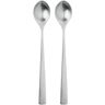 stelton Maya Longdrink Löffel - 2er-Set - grey - 2er-Set: 19,5x3,2x1,5 cm