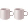 stelton Streamlined Becher - 2er-Set - lavender - 2 Becher à 8,2x11x8 cm