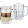 cilio Latte Macchiato-Glas 2er-Set - glas - 2 x 300 ml