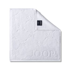 JOOP! Uni Cornflower Seiftuch - weiß - 30x30 cm
