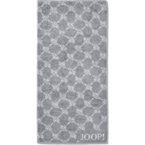 JOOP! Classic Cornflower Handtuch - silber - 50x100 cm