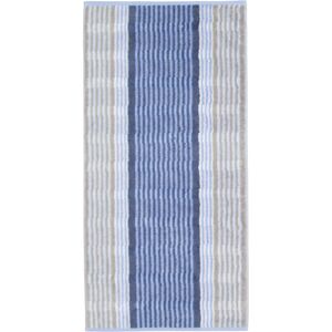 Cawö Noblesse Harmony Streifen Handtuch - sky - 50x100 cm