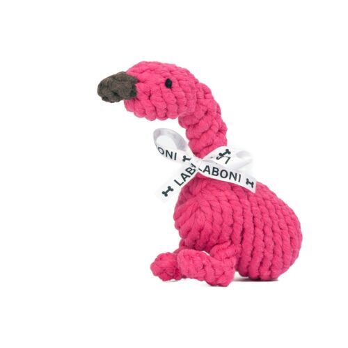 LABONI FRANZI FLAMINGO KULT-SPIELZEUG FÜR HUNDE - pink - 22 x 7 x 10 cm