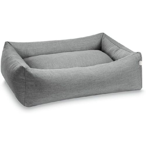 LABONI CLASSIC SMOOTH Design-Hundebett für Indoor und Outdoor - black silk - 112 x 95 x 25 cm