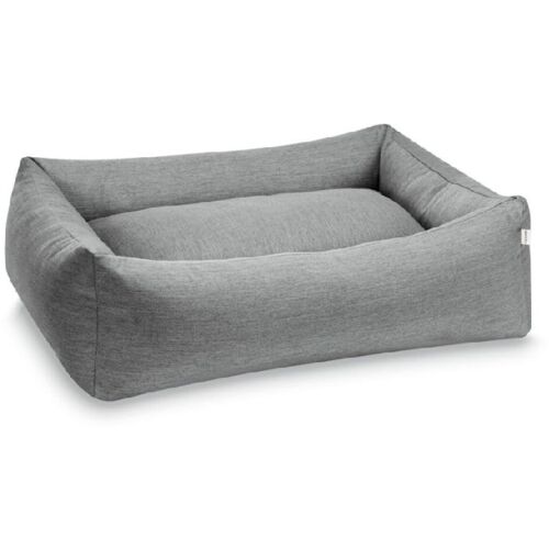 LABONI CLASSIC SMOOTH Design-Hundebett für Indoor und Outdoor - black silk - 68 x 55 x 20 cm