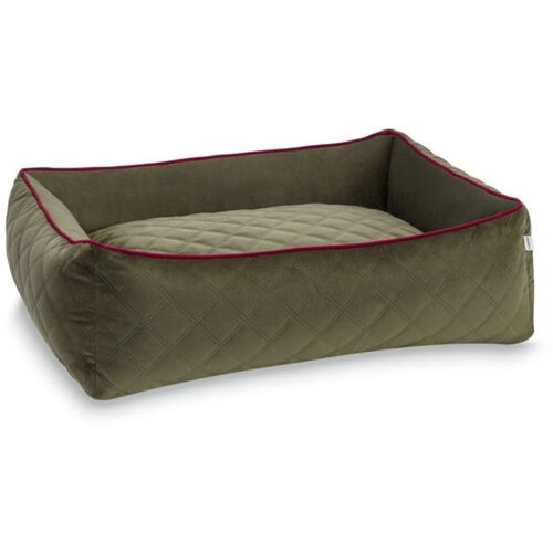 LABONI Ortho Oxford Hundebett - olive - 85x66x22 cm