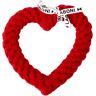 LABONI HERTHA HEART KULT-SPIELZEUG FÜR HUNDE - rot - 15 x 15 x 3 cm