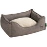 Hunter Boston Hundesofa - braun - Außen: 80x60 cm, Innen: 70x50 cm