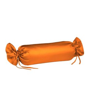 fleuresse Colours Interlock Jersey Nackenrolle - orange - Ø 15 x 40 cm