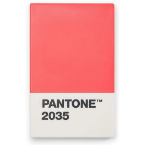 Pantone Design Kredit- und Visitenkartenhalter - red 2035 - 9,5 x 6,0 x 1,1 cm