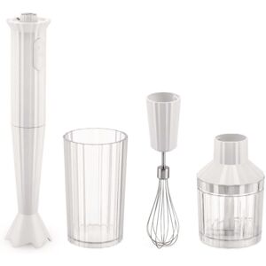 Alessi PLISSÉ Stabmixer-Set - weiß - Ø 7 cm - Höhe 34 cm