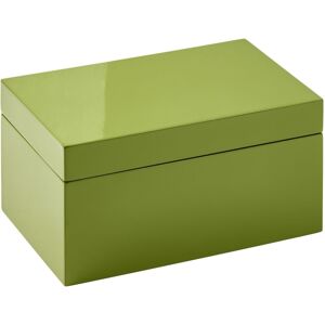 Lambert Tama Lack-Aufbewahrungsbox rechteckig - grün - 20x12x10 cm
