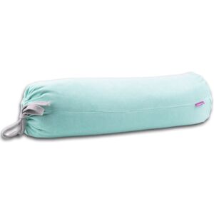 farbenfreunde BIG ROLL Yoga Kissenrolle aus Nicky-Stoff - karibik - 60x21 cm