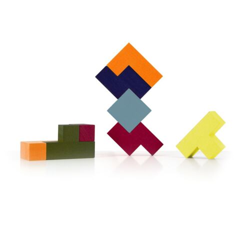 Remember KUBUS 3D Puzzle - mehrfarbig - 10x10x10 cm