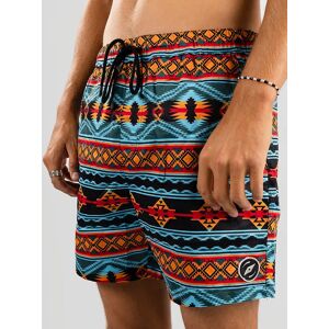 Dravus Venue Shorts geo pattern blue M male