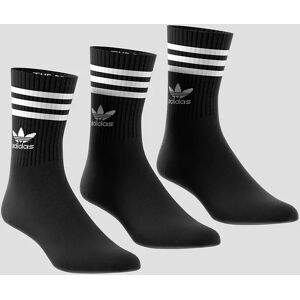 adidas Originals Mid Cut Crew Socken black S unisex