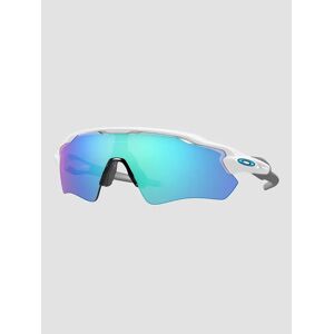 Oakley Radar EV Path Polished White Sonnenbrille prizm sapphire Uni unisex