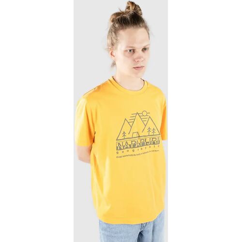 Napapijri S-Faber T-Shirt yellow kumquat M male